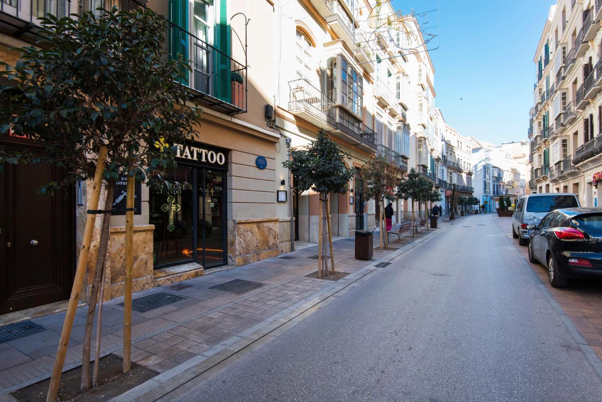 Apartment Malaga Tour Museums Constitucion Square Exterior foto