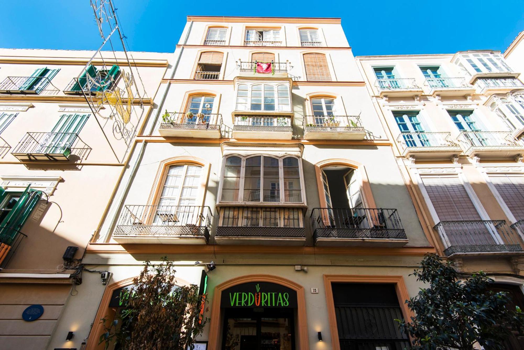 Apartment Malaga Tour Museums Constitucion Square Exterior foto